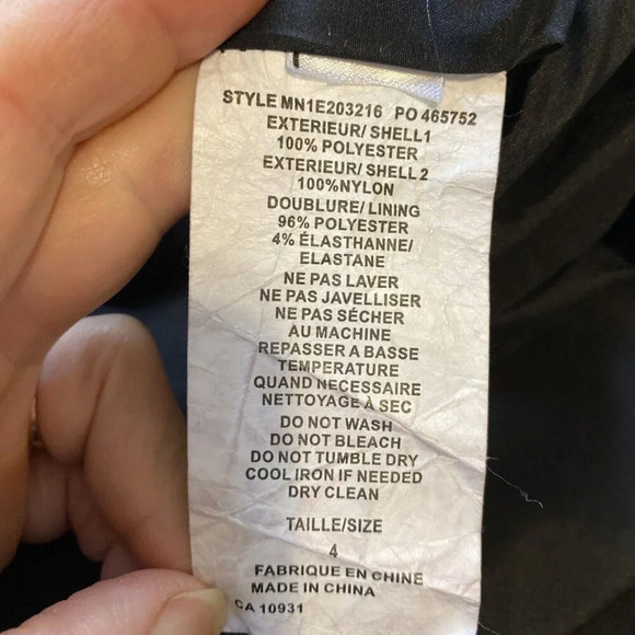 Aidan Mattox Black Maxi Dress Long Halter Sequins Side Slit Elegant Y2K Formal - Picture 16 of 16